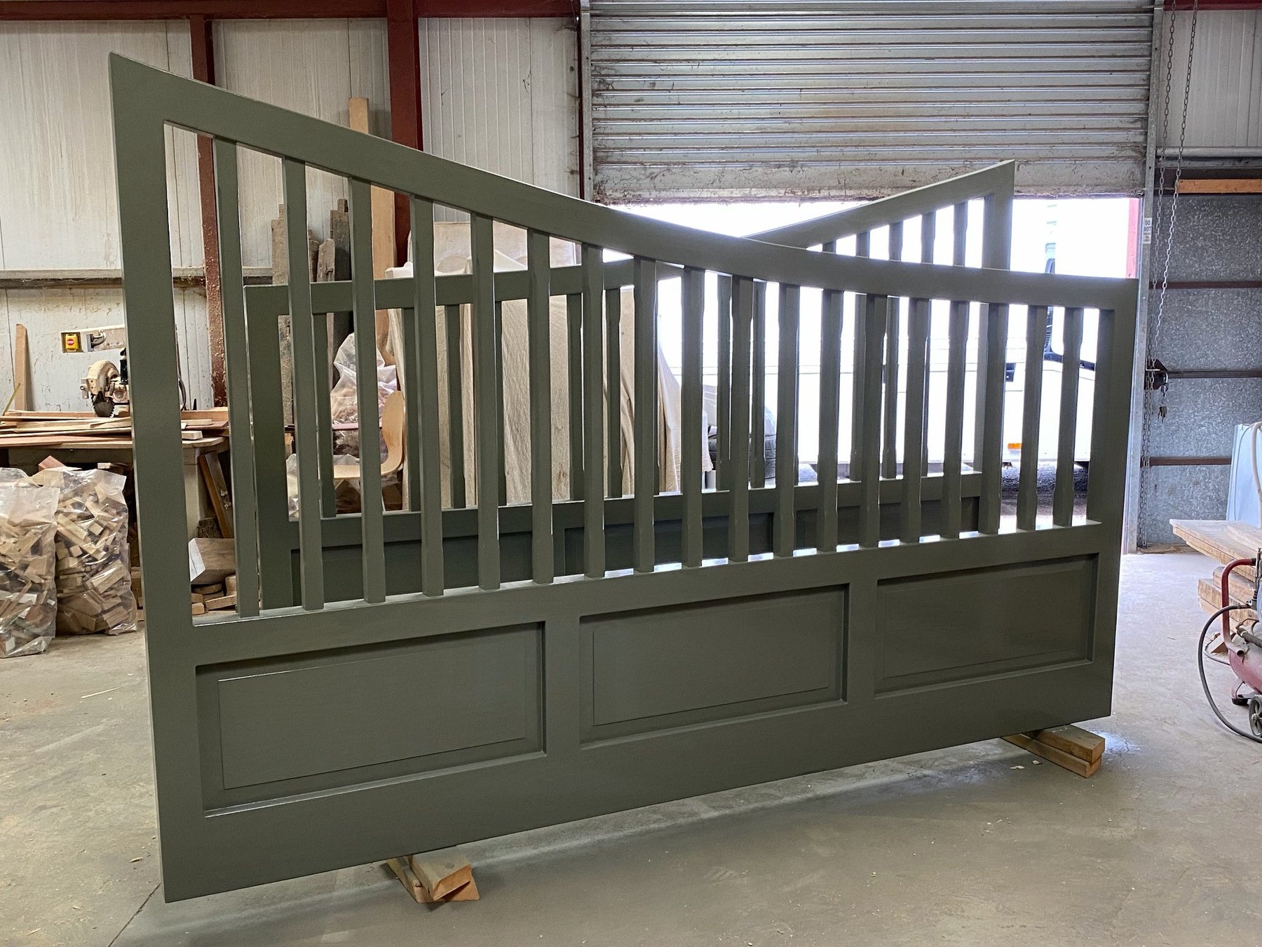 Purpose-made timber gate