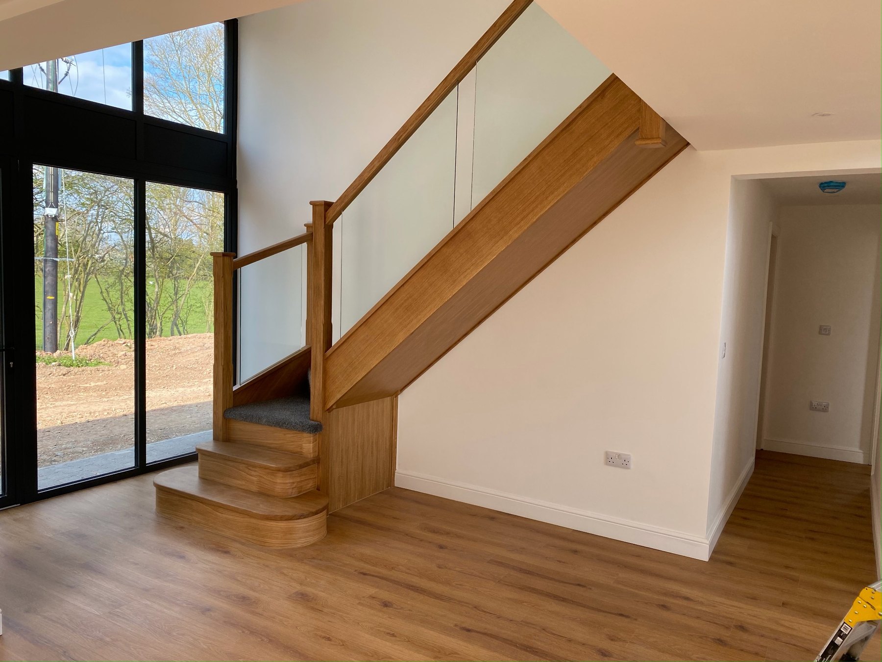 Oak staircase